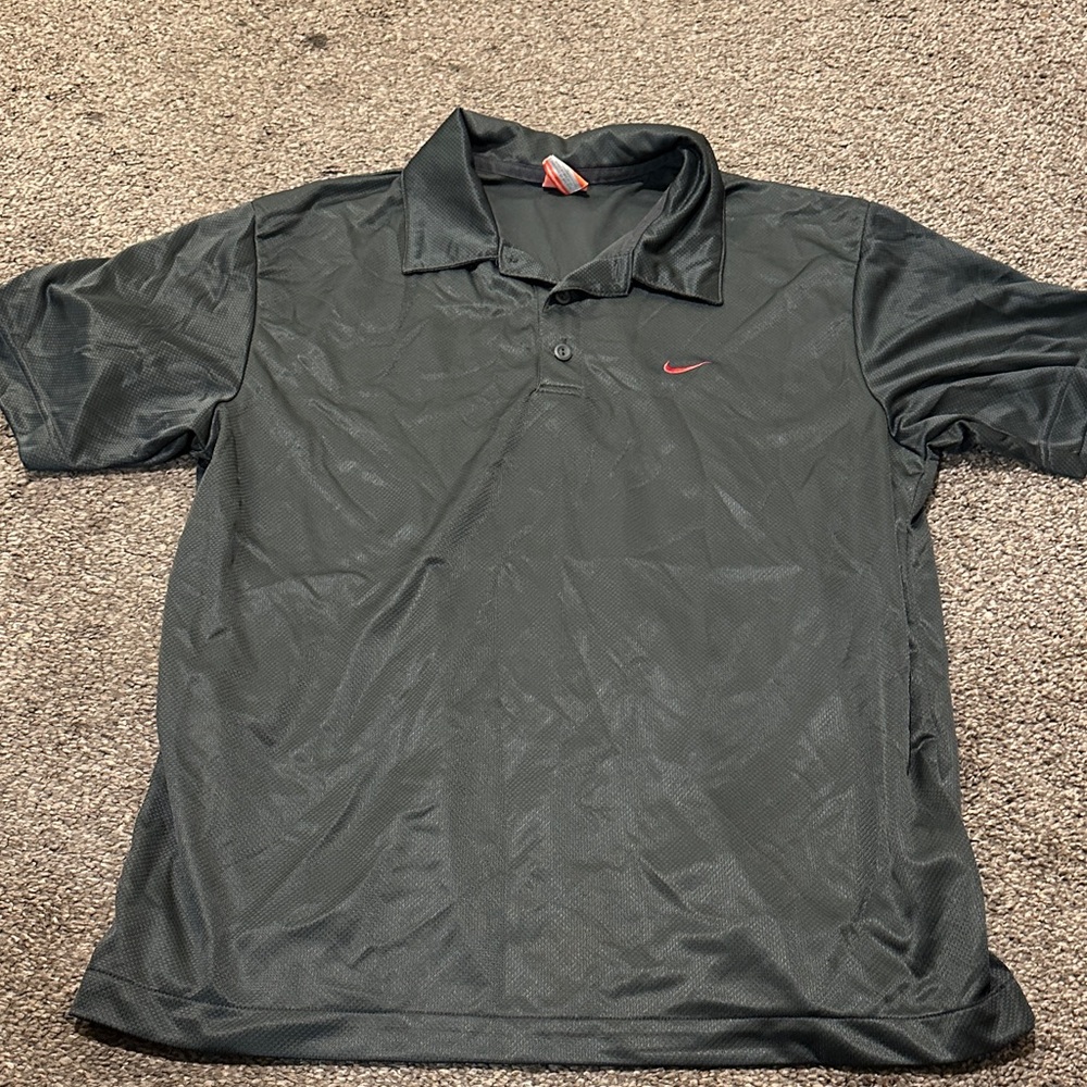 *DONATED* Nike Men's Dark Gray Polo Shirt